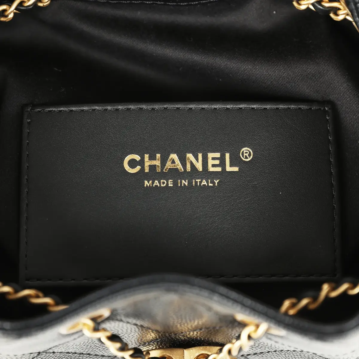 Chanel Pre-owned Chanel Mini 25 Hobo Bag Black Caviar Antique Gold Hardware | Thumbnail 9 Chanel Pre-owned Chanel Mini 25 Hobo Bag Black Caviar Antique Gold Hardware | Thumbnail 9