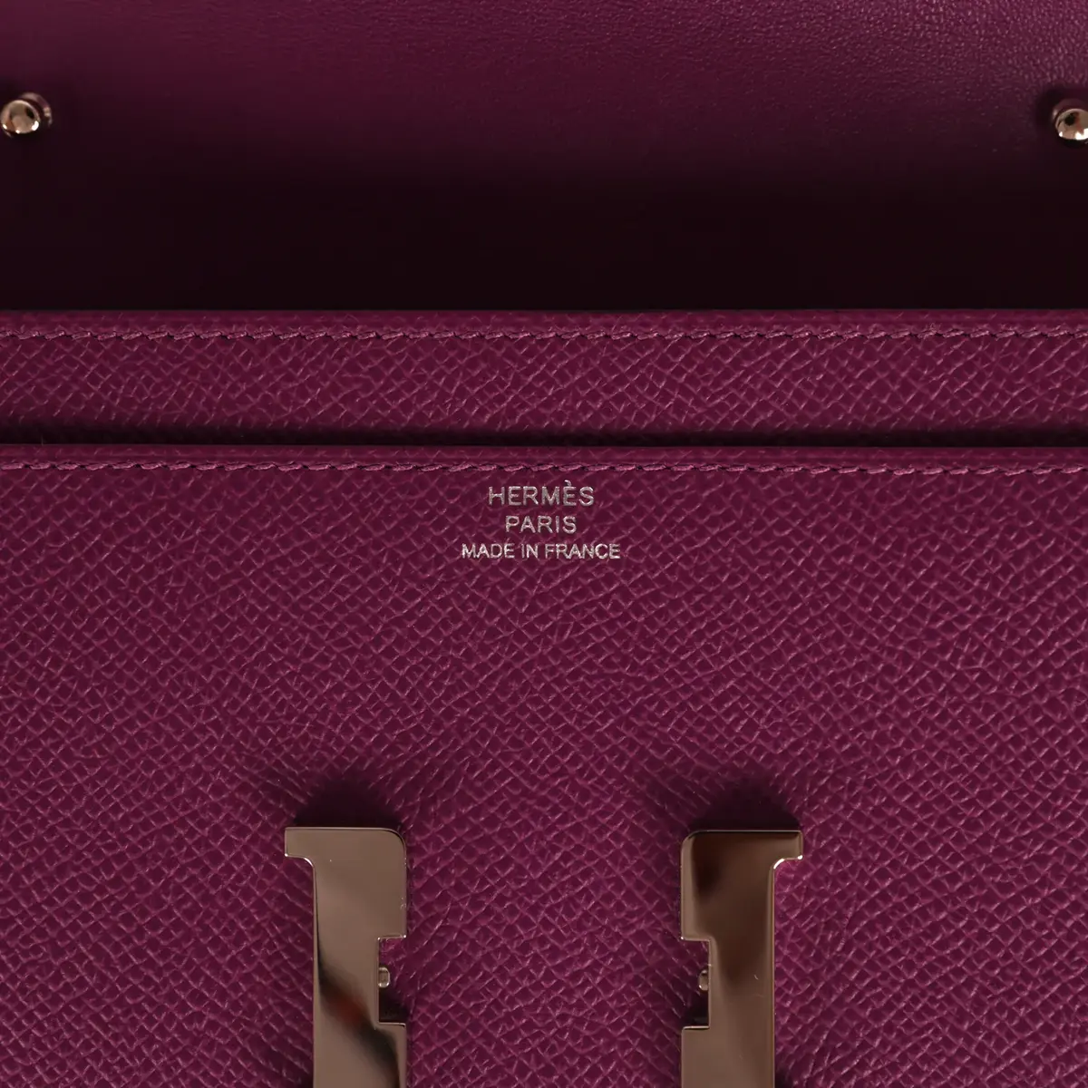 HERMÈS Pre-owned Hermes Constance Wallet To Go Anemone Epsom Palladium Hardware | Thumbnail 7 HERMÈS Pre-owned Hermes Constance Wallet To Go Anemone Epsom Palladium Hardware | Thumbnail 7