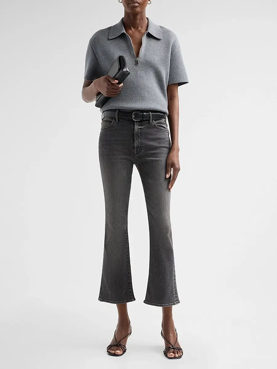 Mother Women's The Hustler High-Rise Ankle Jeans | Thumbnail 2 Mother Women's The Hustler High-Rise Ankle Jeans | Thumbnail 2