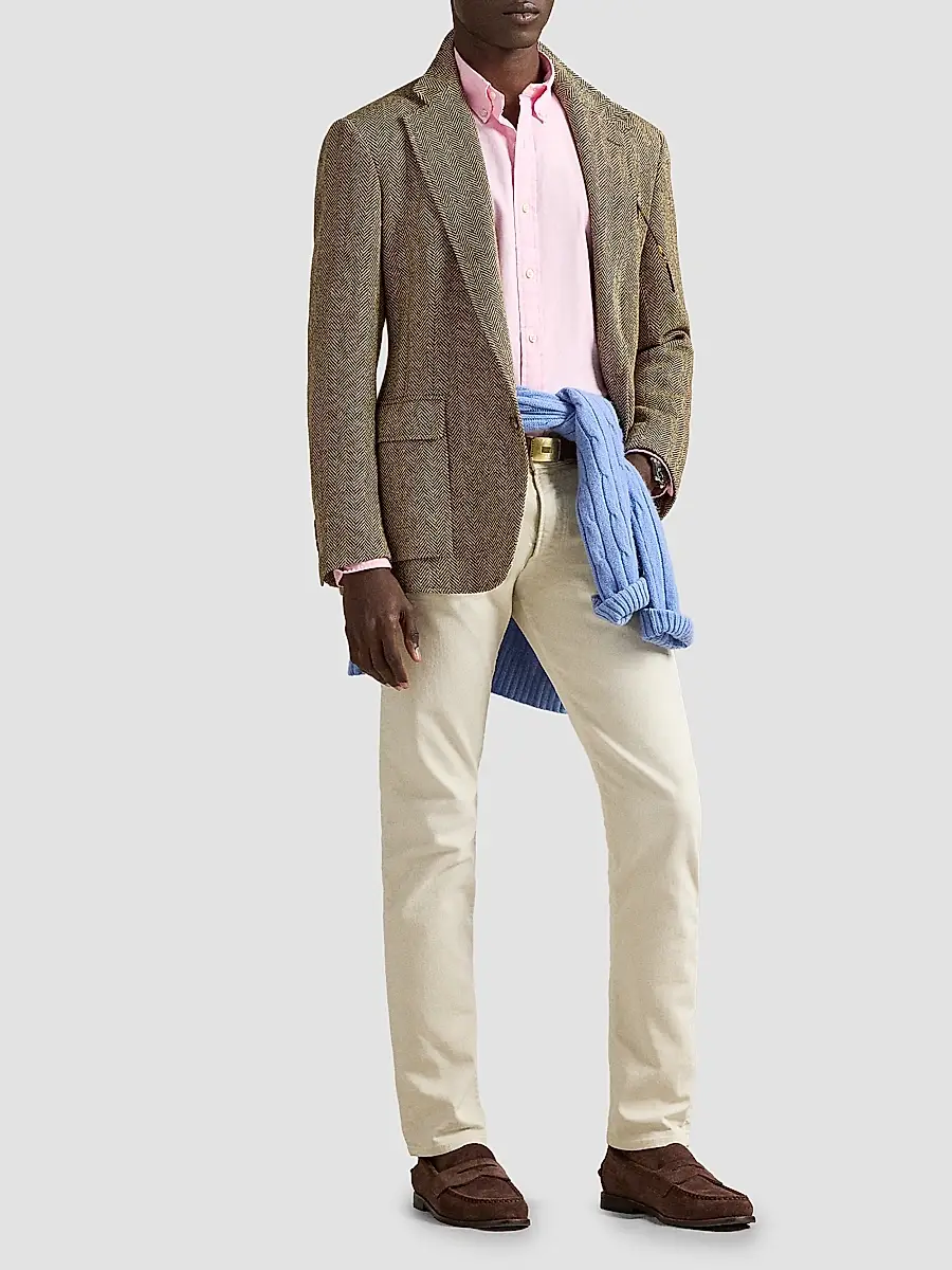 Polo Ralph Lauren Men's Classic-Fit Garment-Dyed Oxford Shirt | Thumbnail 6 Polo Ralph Lauren Men's Classic-Fit Garment-Dyed Oxford Shirt | Thumbnail 6