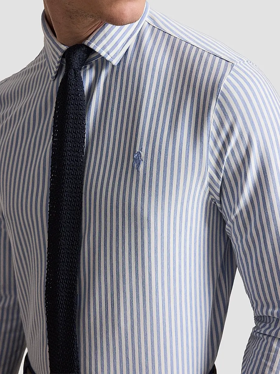 Polo Ralph Lauren Men's Classic-Fit Cotton Seersucker Oxford Shirt | Thumbnail 5 Polo Ralph Lauren Men's Classic-Fit Cotton Seersucker Oxford Shirt | Thumbnail 5