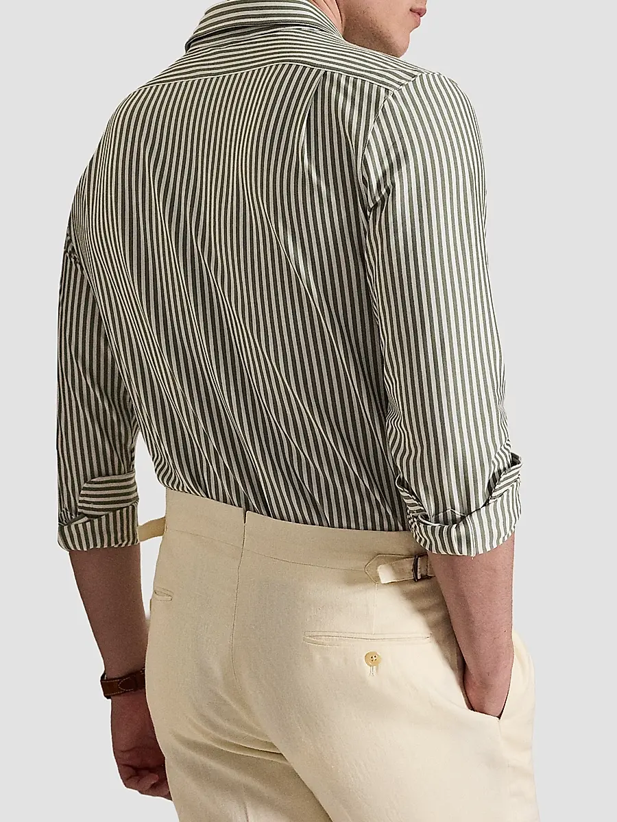 Polo Ralph Lauren Men's Classic-Fit Cotton Seersucker Oxford Shirt | Thumbnail 3