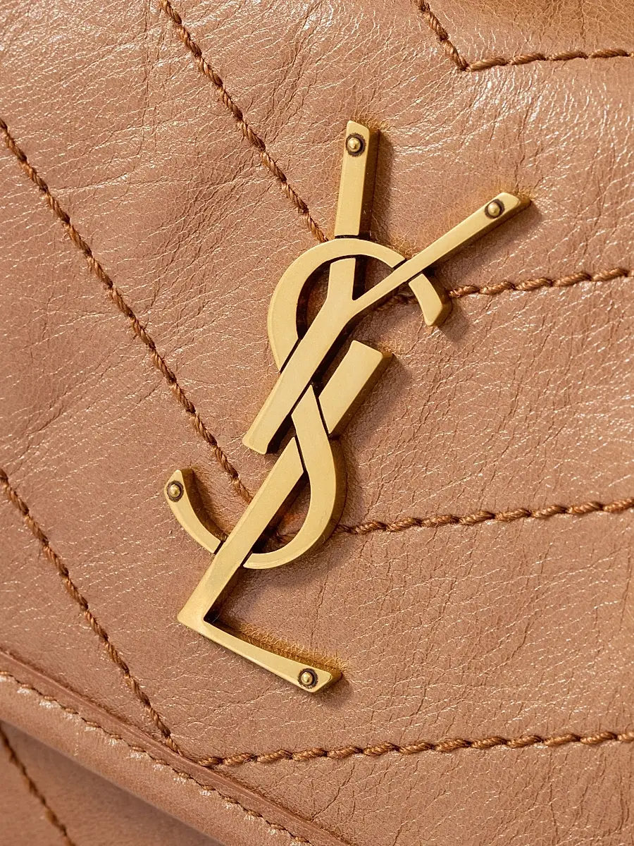 Saint Laurent Women's Niki Baby Shoulder Bag in Vintage Leather - Light Caramel | Thumbnail 8 Saint Laurent Women's Niki Baby Shoulder Bag in Vintage Leather - Light Caramel | Thumbnail 8
