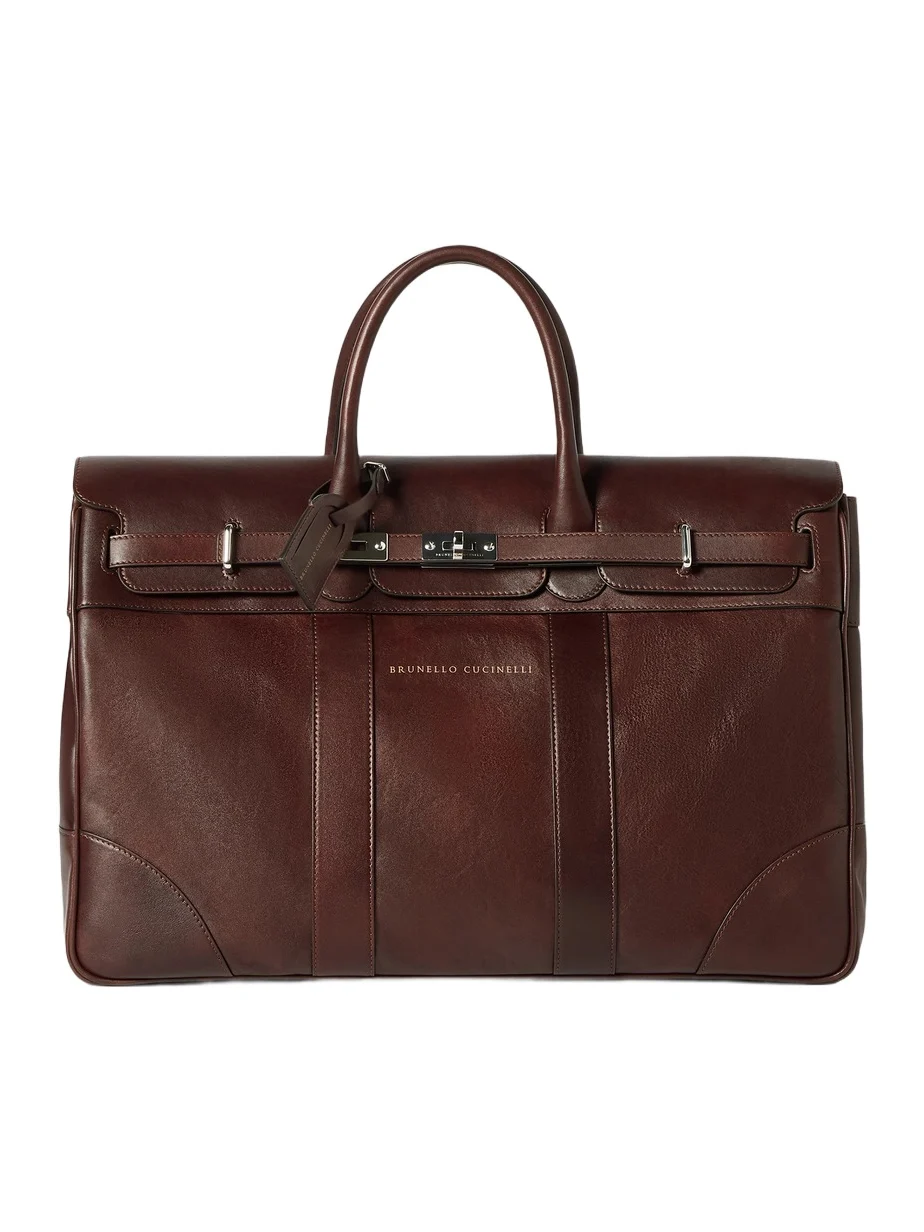 Men's Calfskin Country Weekender Bag Men's Calfskin Country Weekender Bag