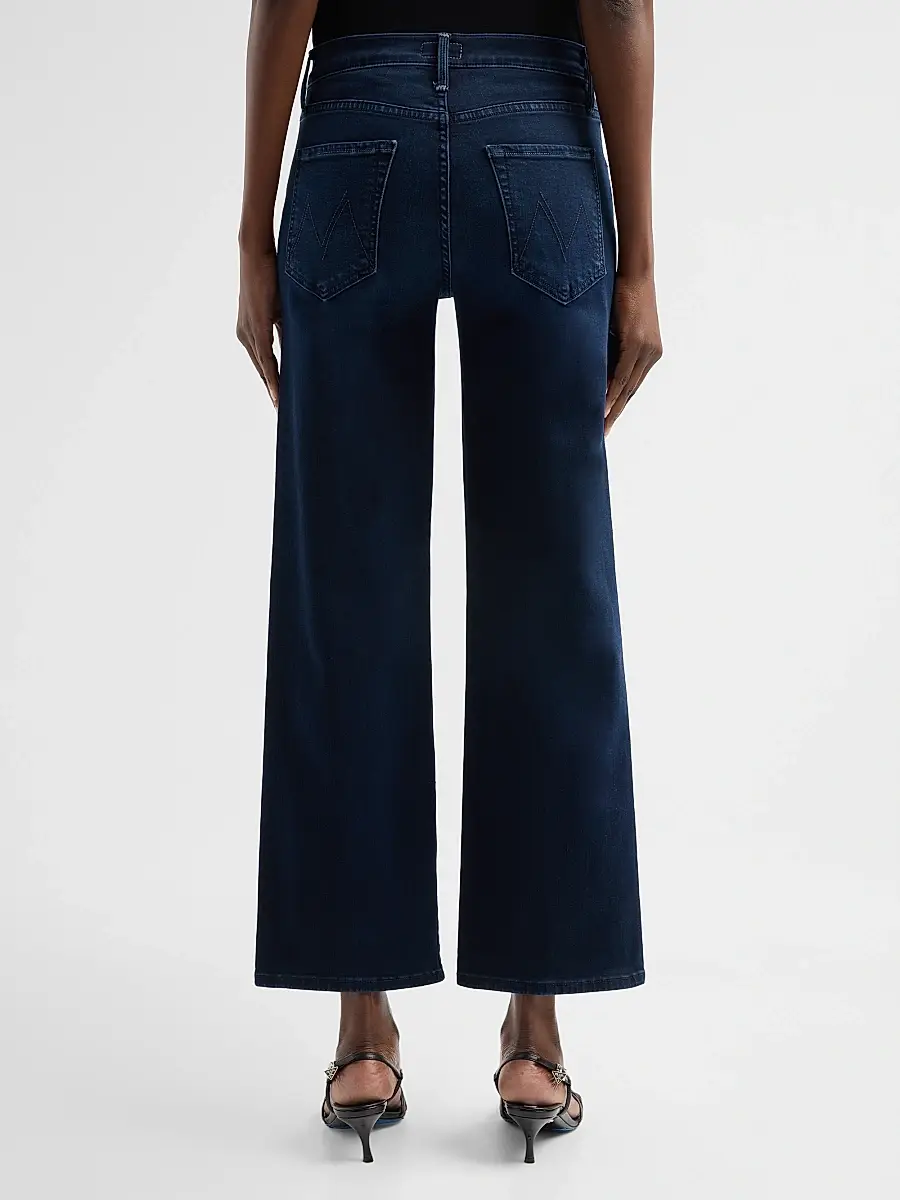 Mother Women's The Mid-Rise Rambler Zip Ankle Jeans | Thumbnail 3 Mother Women's The Mid-Rise Rambler Zip Ankle Jeans | Thumbnail 3