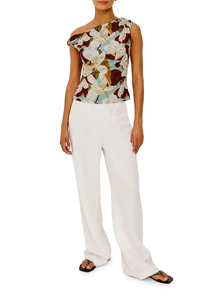 RAILS Women's Orelia Floral Asymmetric Top | Thumbnail 2 RAILS Women's Orelia Floral Asymmetric Top | Thumbnail 2