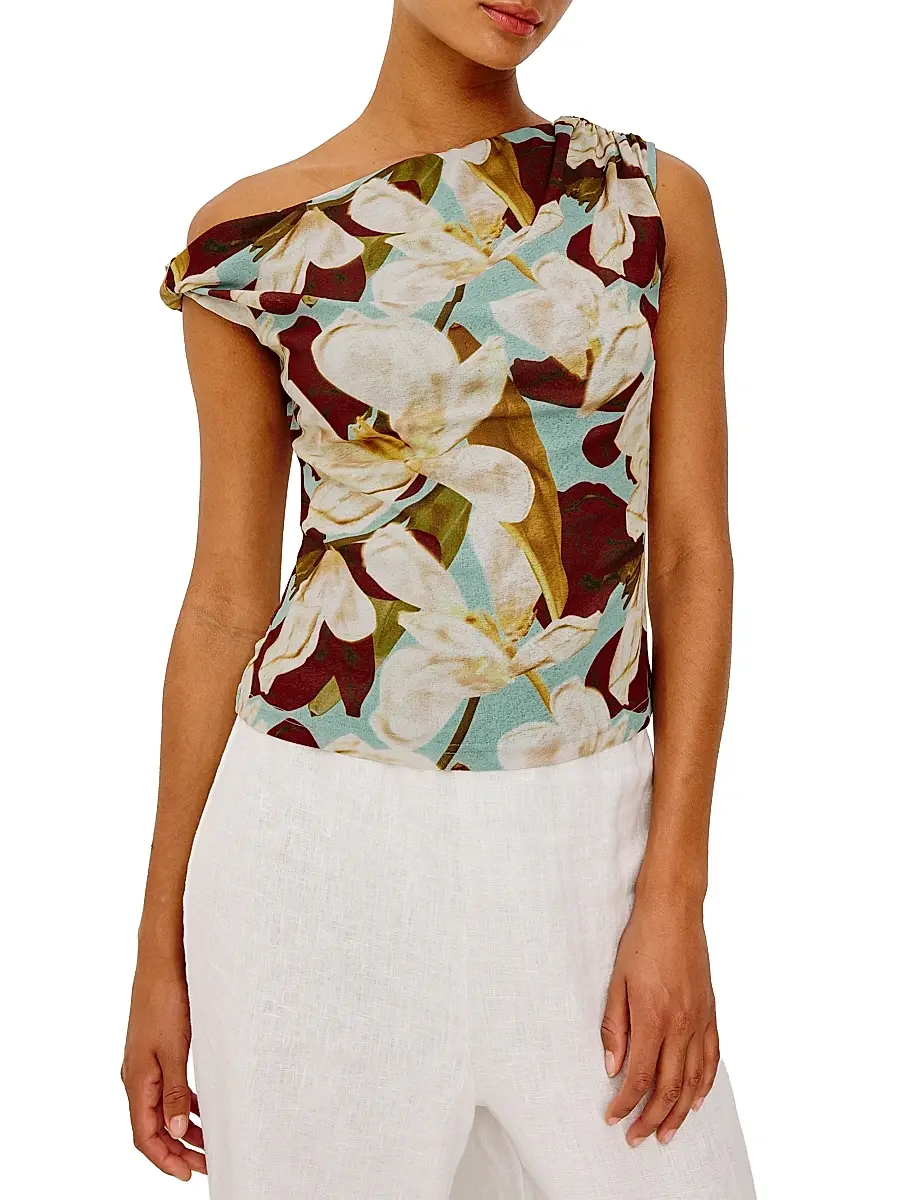 RAILS Women's Orelia Floral Asymmetric Top | Thumbnail 3 RAILS Women's Orelia Floral Asymmetric Top | Thumbnail 3