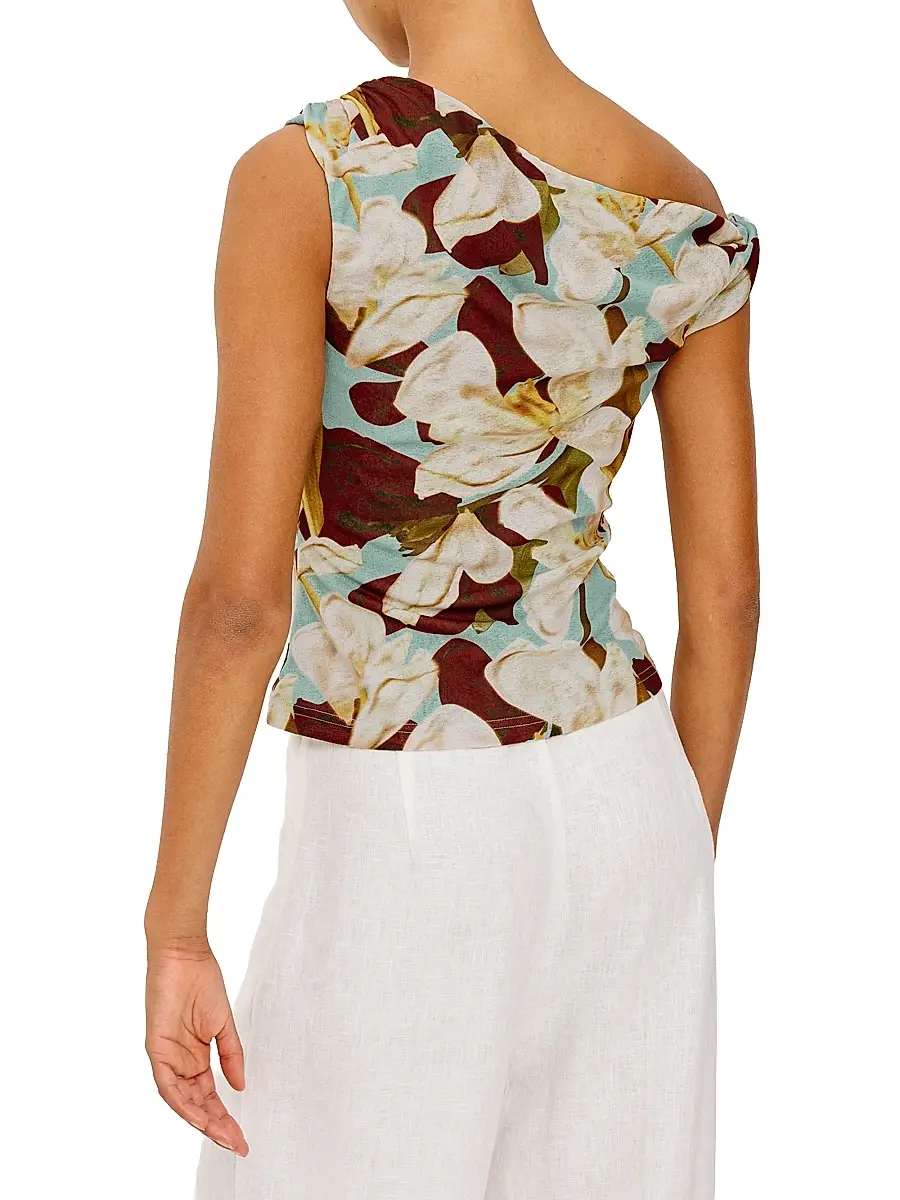 RAILS Women's Orelia Floral Asymmetric Top | Thumbnail 5 RAILS Women's Orelia Floral Asymmetric Top | Thumbnail 5