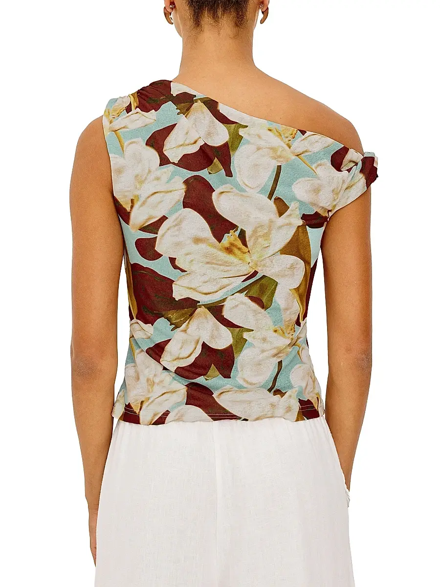 RAILS Women's Orelia Floral Asymmetric Top | Thumbnail 6 RAILS Women's Orelia Floral Asymmetric Top | Thumbnail 6