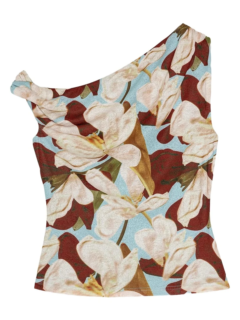 RAILS Women's Orelia Floral Asymmetric Top