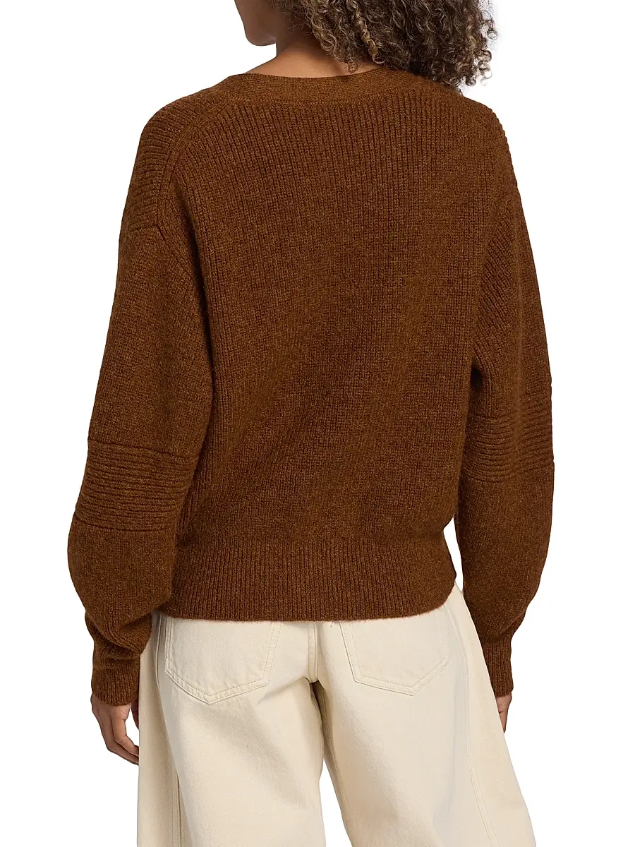 Isabel Marant Women's Thelma Alpaca Wool Cardigan | Thumbnail 5 Isabel Marant Women's Thelma Alpaca Wool Cardigan | Thumbnail 5