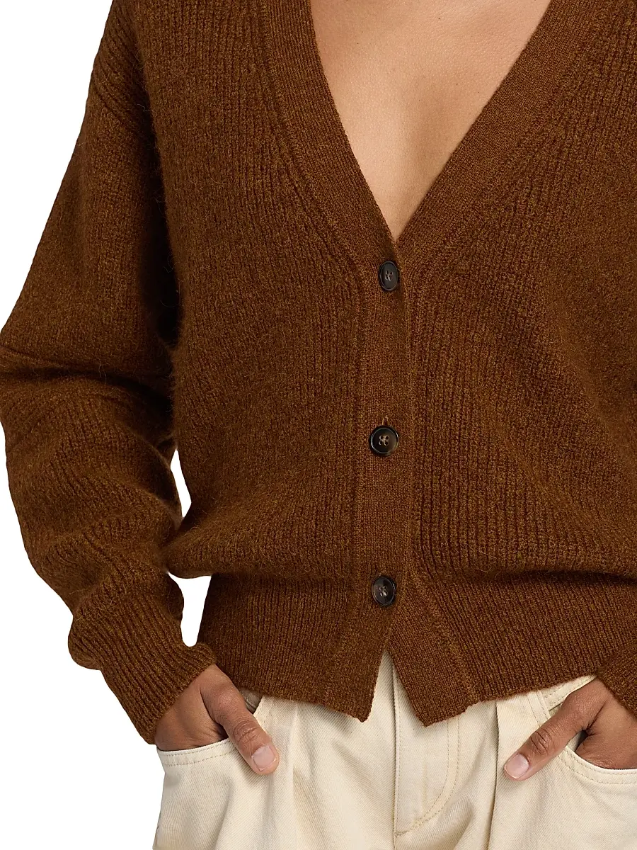 Isabel Marant Women's Thelma Alpaca Wool Cardigan | Thumbnail 6 Isabel Marant Women's Thelma Alpaca Wool Cardigan | Thumbnail 6