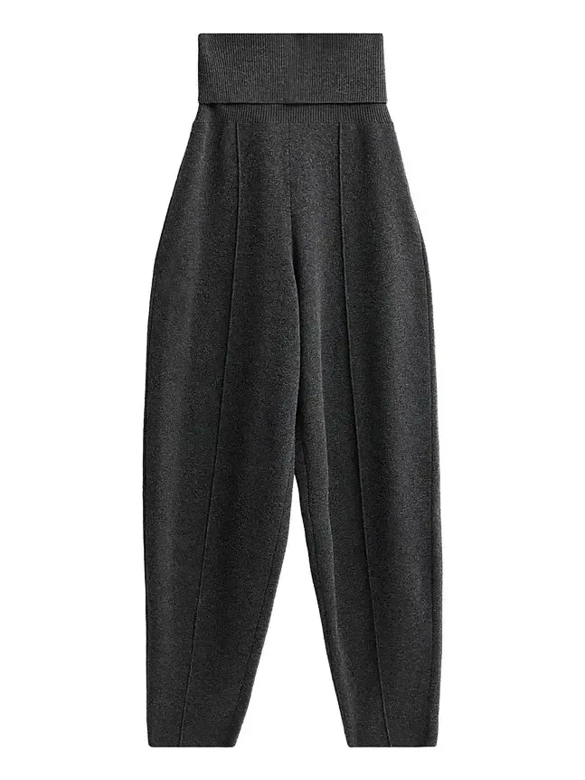 Zimmermann Women's Valiant Knit Barrel-Leg Pants