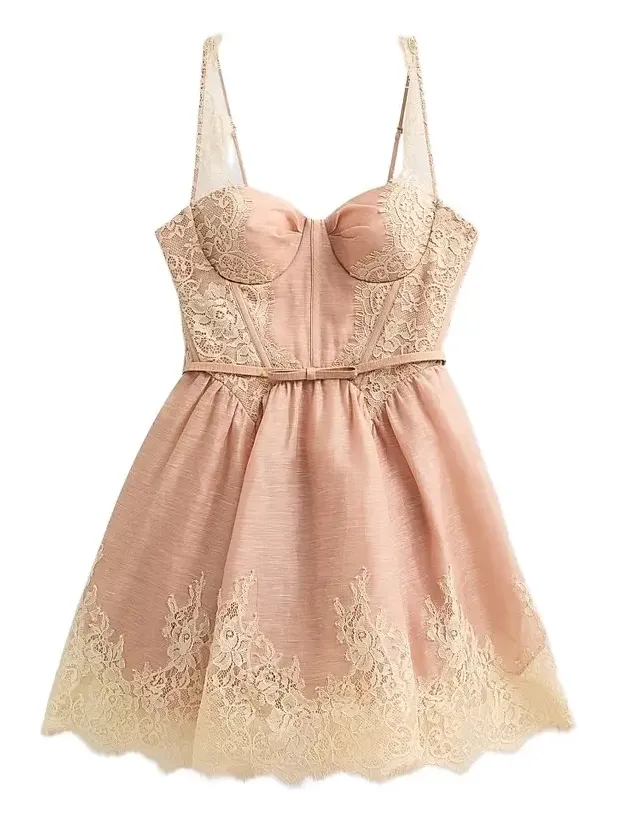 Women's Valiant Lace-Trim Mini Dress Women's Valiant Lace-Trim Mini Dress