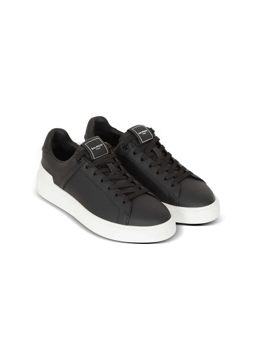 Balmain B-Court smooth leather trainers | Thumbnail 3 Balmain B-Court smooth leather trainers | Thumbnail 3