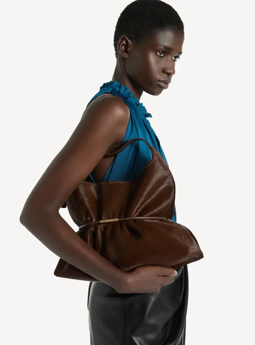 Balmain SPHYNX medium bag in pony-effect leather | Thumbnail 2 Balmain SPHYNX medium bag in pony-effect leather | Thumbnail 2