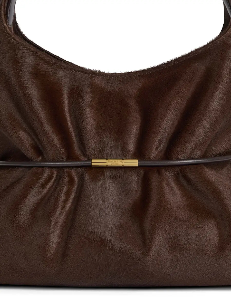 Balmain SPHYNX medium bag in pony-effect leather | Thumbnail 6 Balmain SPHYNX medium bag in pony-effect leather | Thumbnail 6
