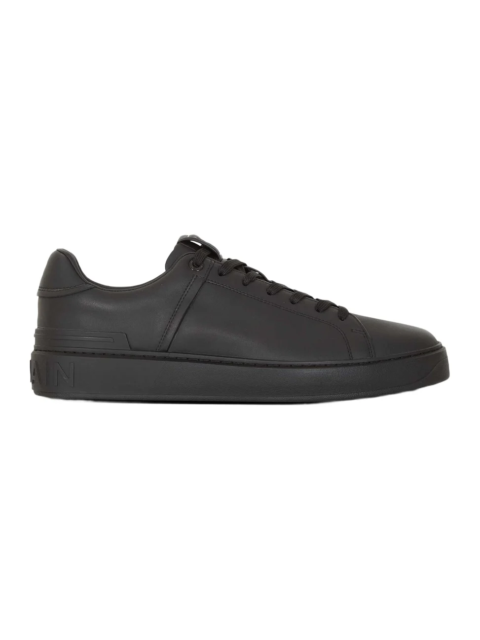 Balmain B-Court smooth leather trainers