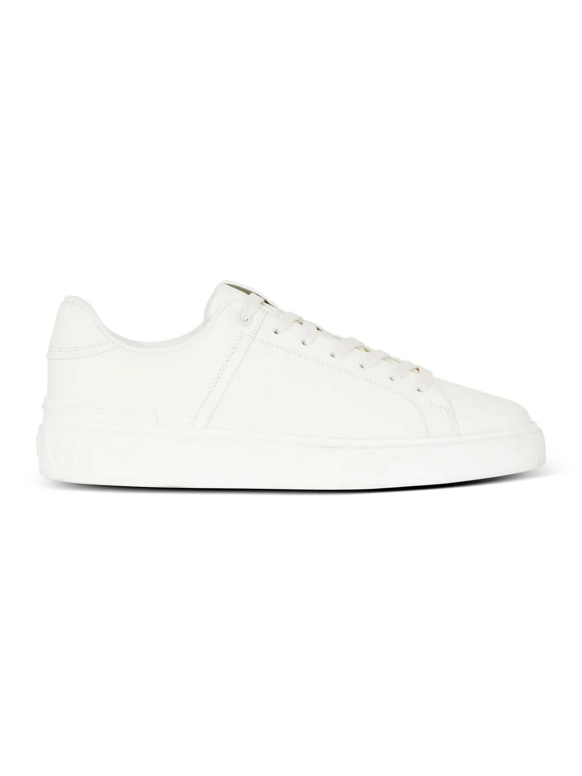 Balmain B-Court smooth leather trainers