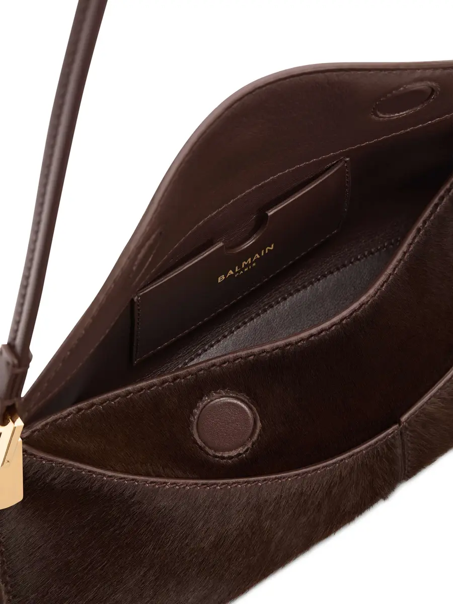Balmain 64-83 small bag in pony-effect leather | Thumbnail 7 Balmain 64-83 small bag in pony-effect leather | Thumbnail 7