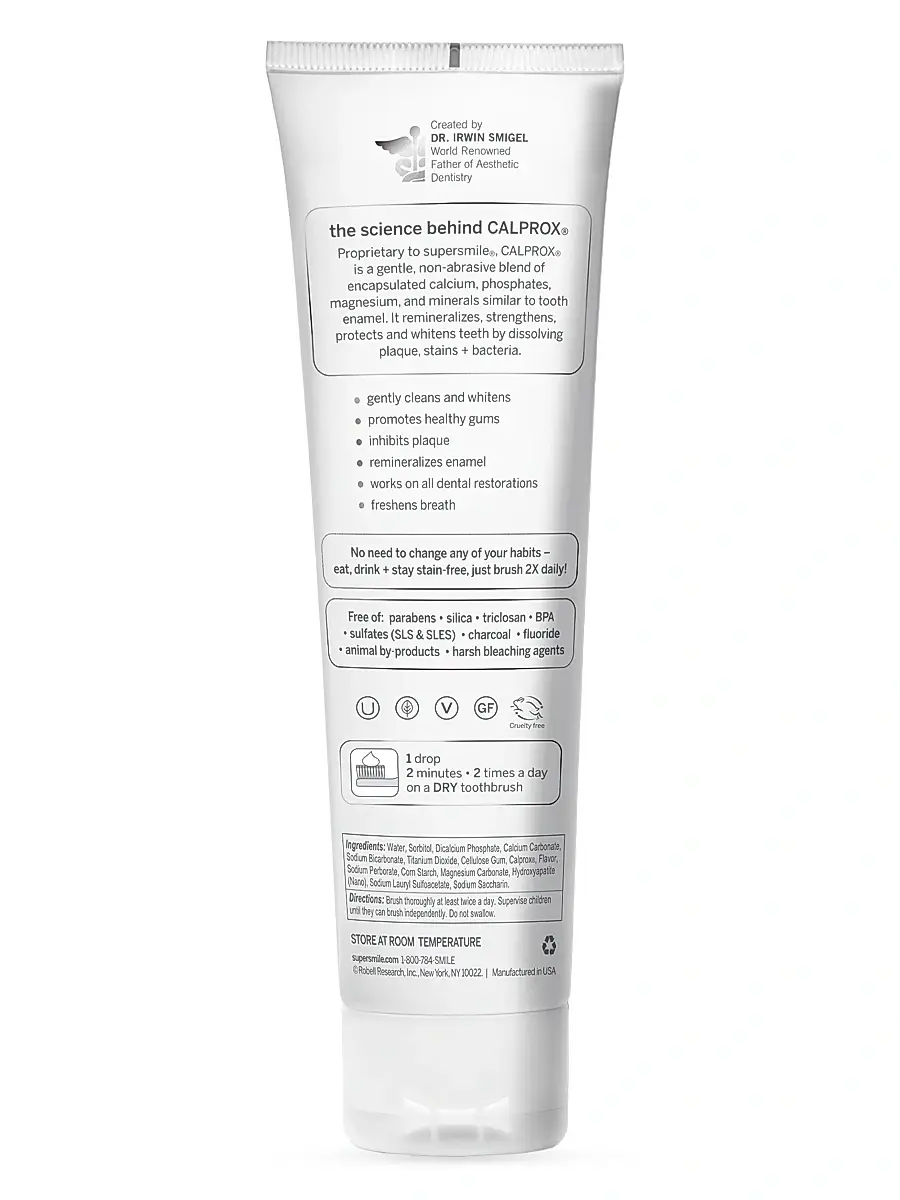 supersmile Flouride-Free Professional Whitening Toothpaste | Thumbnail 2 supersmile Flouride-Free Professional Whitening Toothpaste | Thumbnail 2