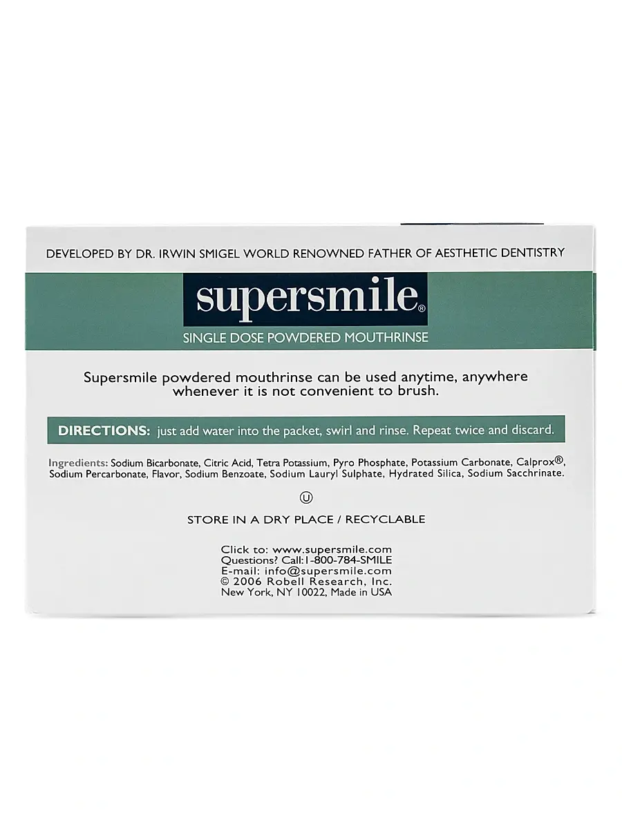 supersmile Single-Dose Powdered Mouthrinse | Thumbnail 5