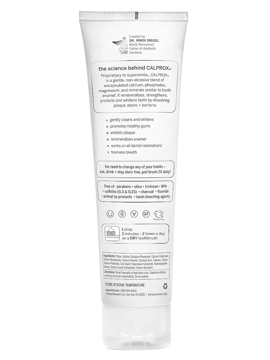 supersmile Flouride-Free Professional Whitening Toothpaste | Thumbnail 2 supersmile Flouride-Free Professional Whitening Toothpaste | Thumbnail 2