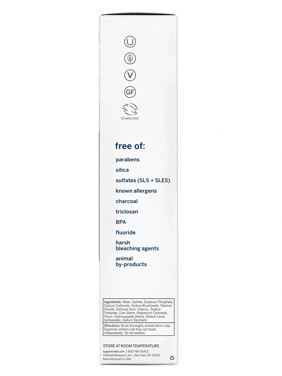 supersmile Flouride-Free Professional Whitening Toothpaste | Thumbnail 5 supersmile Flouride-Free Professional Whitening Toothpaste | Thumbnail 5