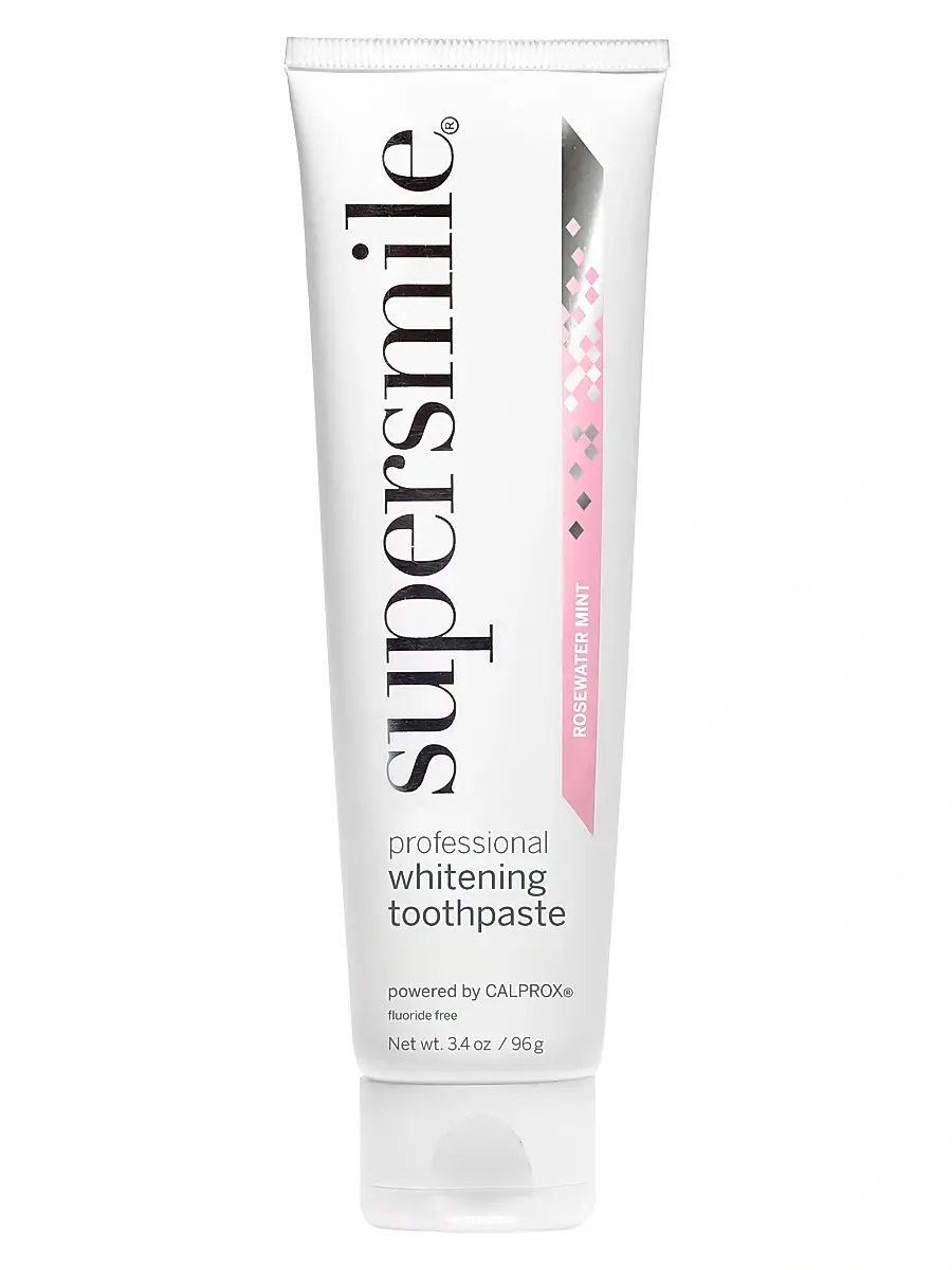 supersmile Flouride-Free Professional Whitening Toothpaste - Rosewater Mint | Image 1 supersmile Flouride-Free Professional Whitening Toothpaste - Rosewater Mint | Image 1
