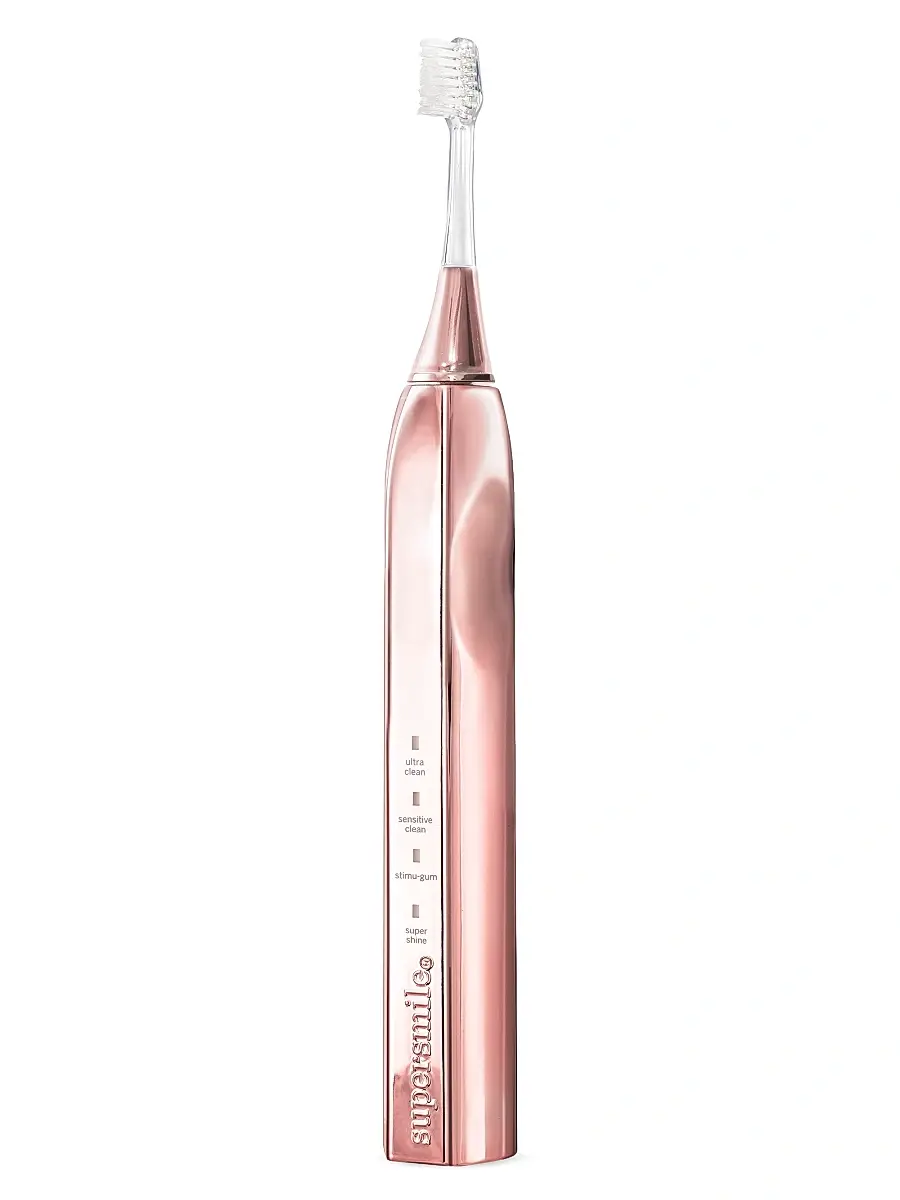 supersmile Zina45 Sonic Pulse Toothbrush - Chrome Rose Gold | Image 1 supersmile Zina45 Sonic Pulse Toothbrush - Chrome Rose Gold | Image 1