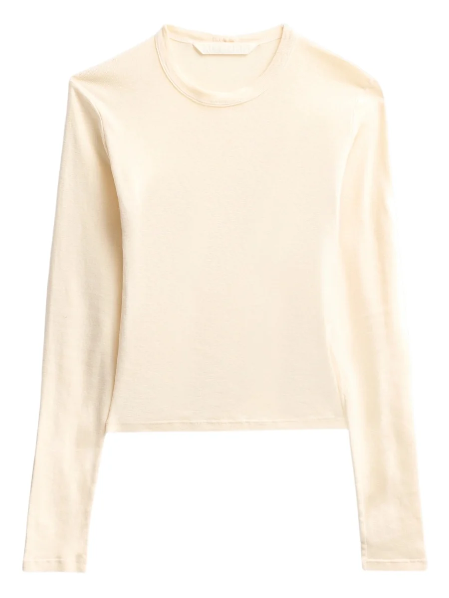 Mother Women's The Itty Bitty Long-Sleeve Crop T-Shirt