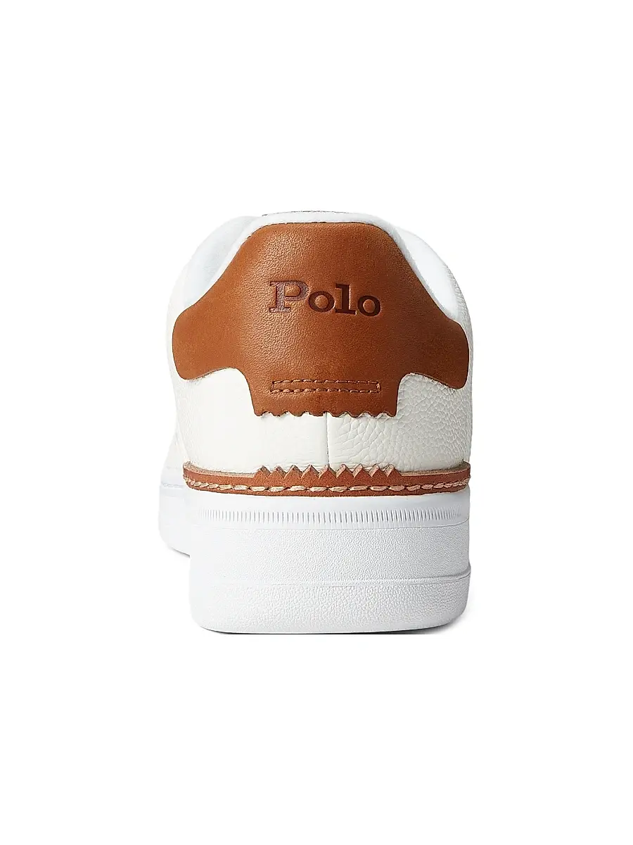 Polo Ralph Lauren Men's Masters Court Leather Sneakers | Thumbnail 3