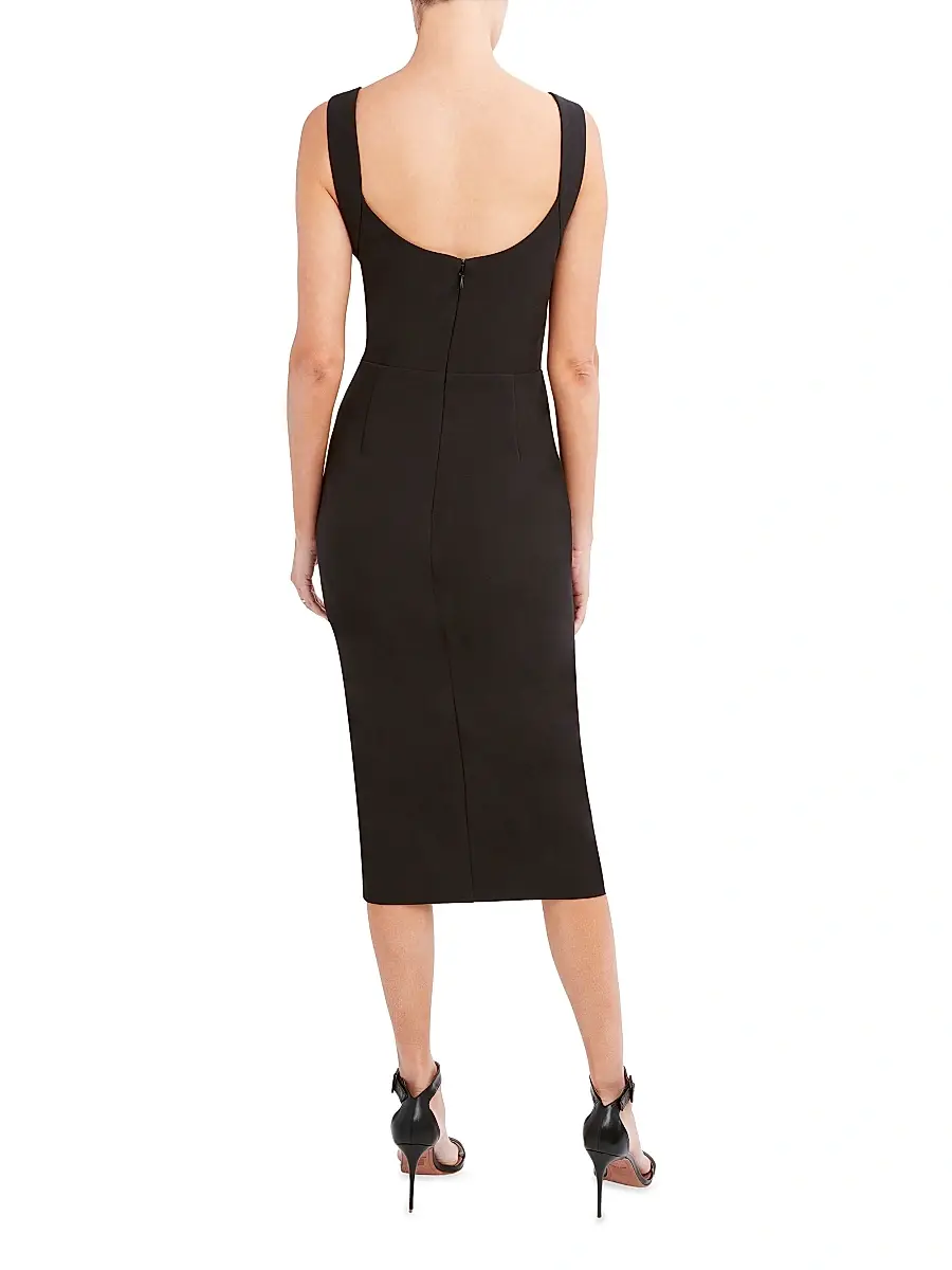 BCBGMAXAZRIA Women's Sweetheart Body-Con Midi-Dress | Thumbnail 5 BCBGMAXAZRIA Women's Sweetheart Body-Con Midi-Dress | Thumbnail 5