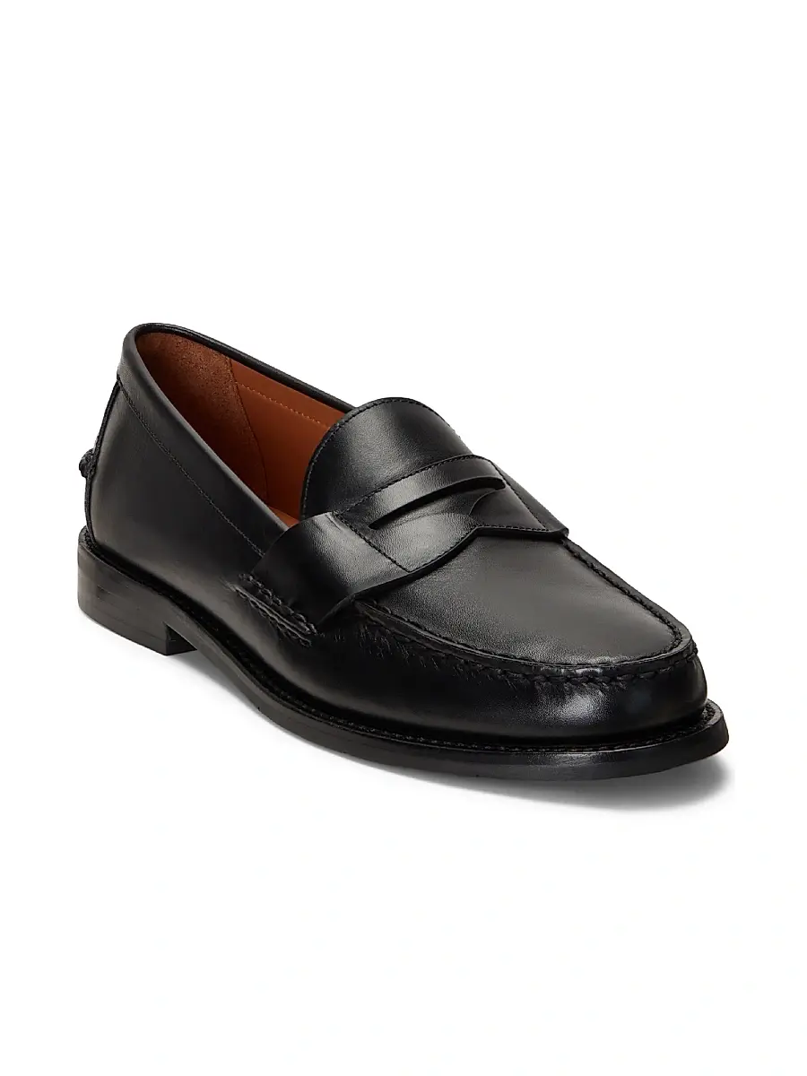 Polo Ralph Lauren Men's Alston Penny Full-Grain Loafers | Thumbnail 2 Polo Ralph Lauren Men's Alston Penny Full-Grain Loafers | Thumbnail 2