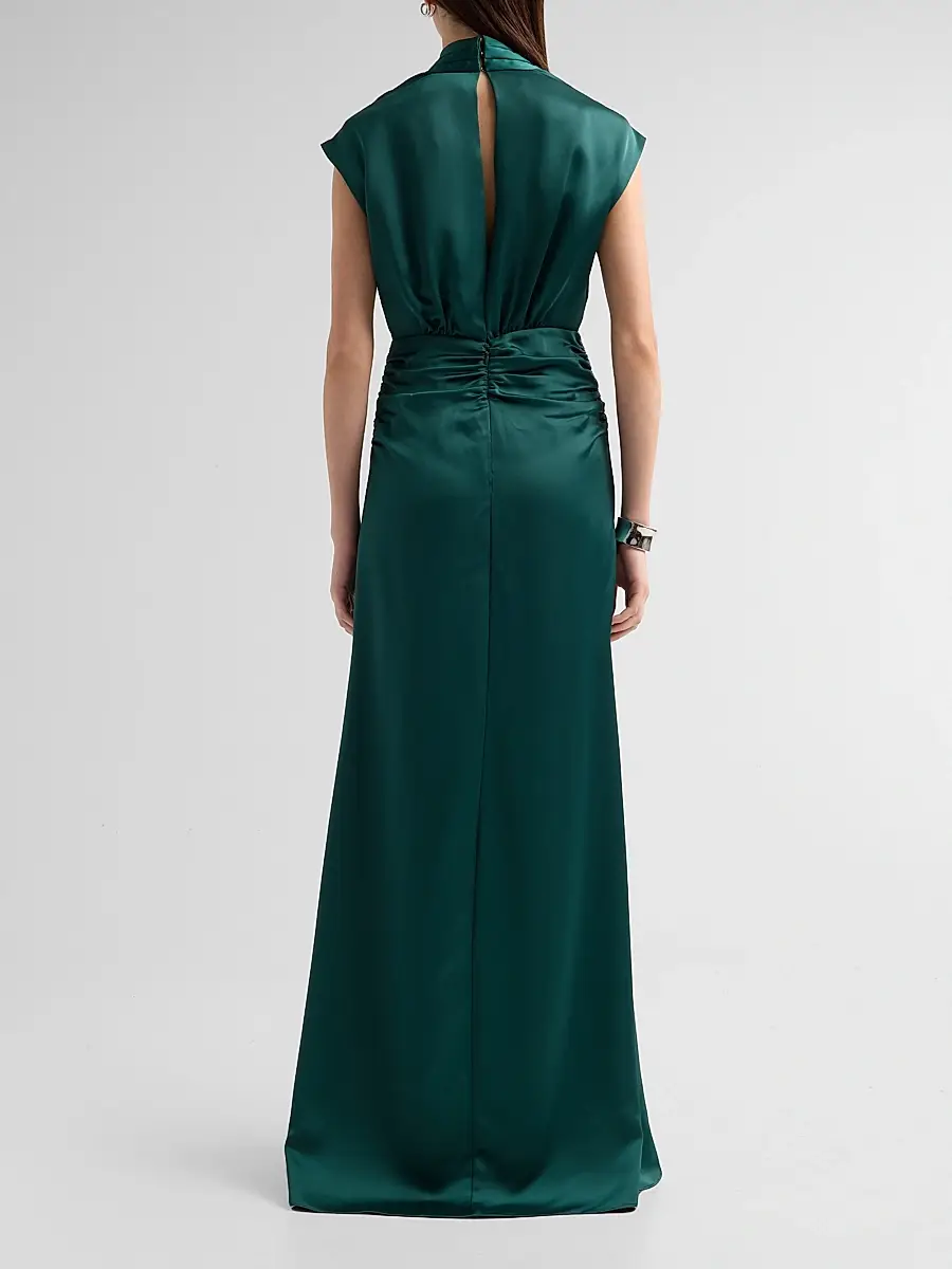 Ramy Brook Women's Catrin Waterfall Hi-Low Gown | Thumbnail 3 Ramy Brook Women's Catrin Waterfall Hi-Low Gown | Thumbnail 3
