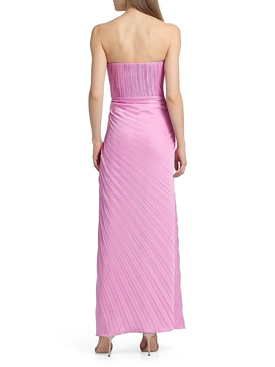 Amur Women's Kaylani Pleated Gown | Thumbnail 5