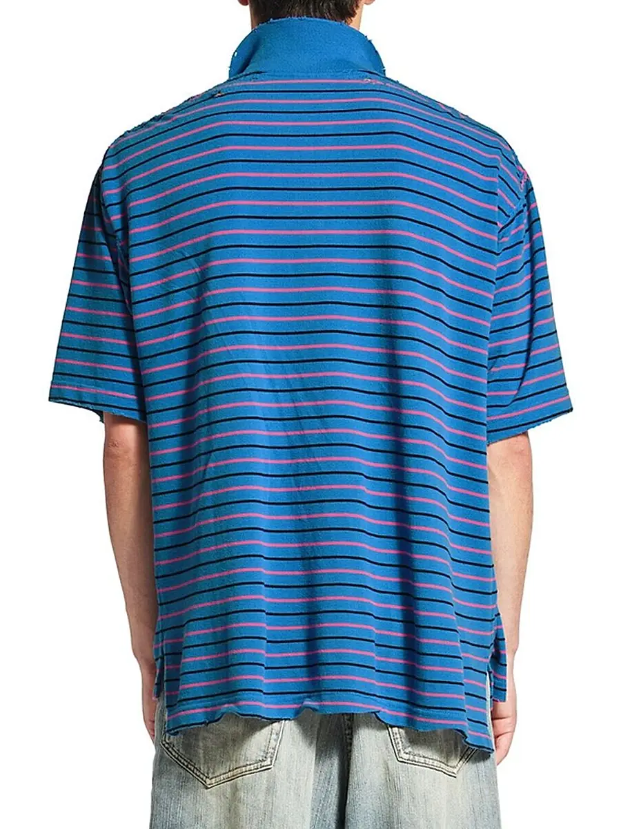 Balenciaga Unisex Laurel Classic Regular Polo Shirt | Thumbnail 6 Balenciaga Unisex Laurel Classic Regular Polo Shirt | Thumbnail 6