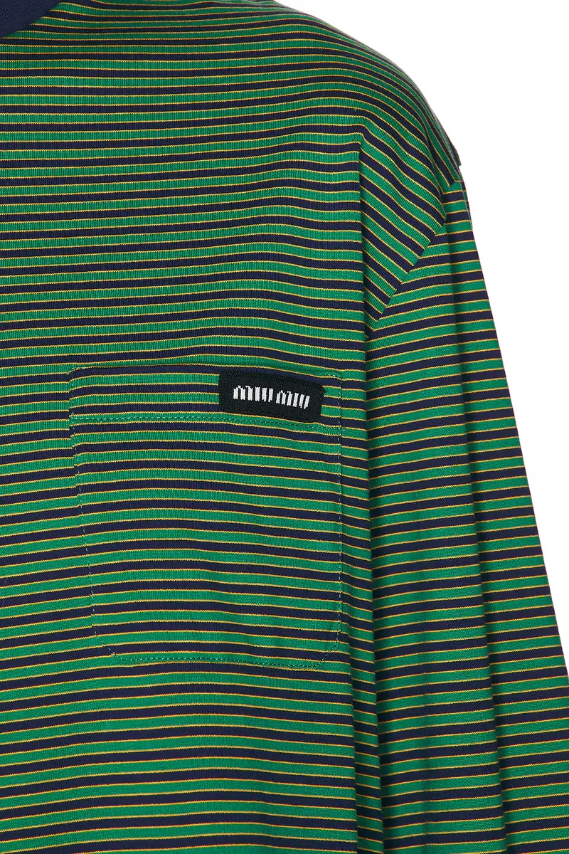Miu Miu Jersey Top | Thumbnail 5 Miu Miu Jersey Top | Thumbnail 5