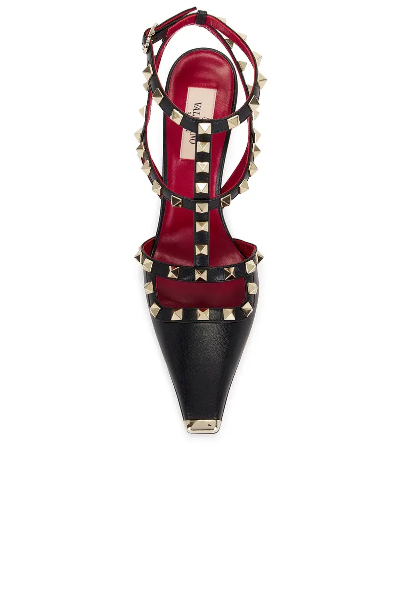 Valentino Garavani Rockstud Ankle Strap Pump | Thumbnail 4 Valentino Garavani Rockstud Ankle Strap Pump | Thumbnail 4