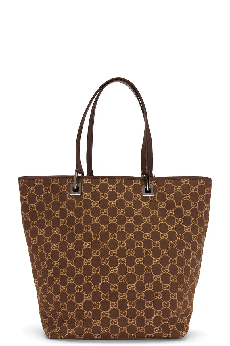 Gucci Vintage GG Bucket Tote Bag | Image 1 Gucci Vintage GG Bucket Tote Bag | Image 1