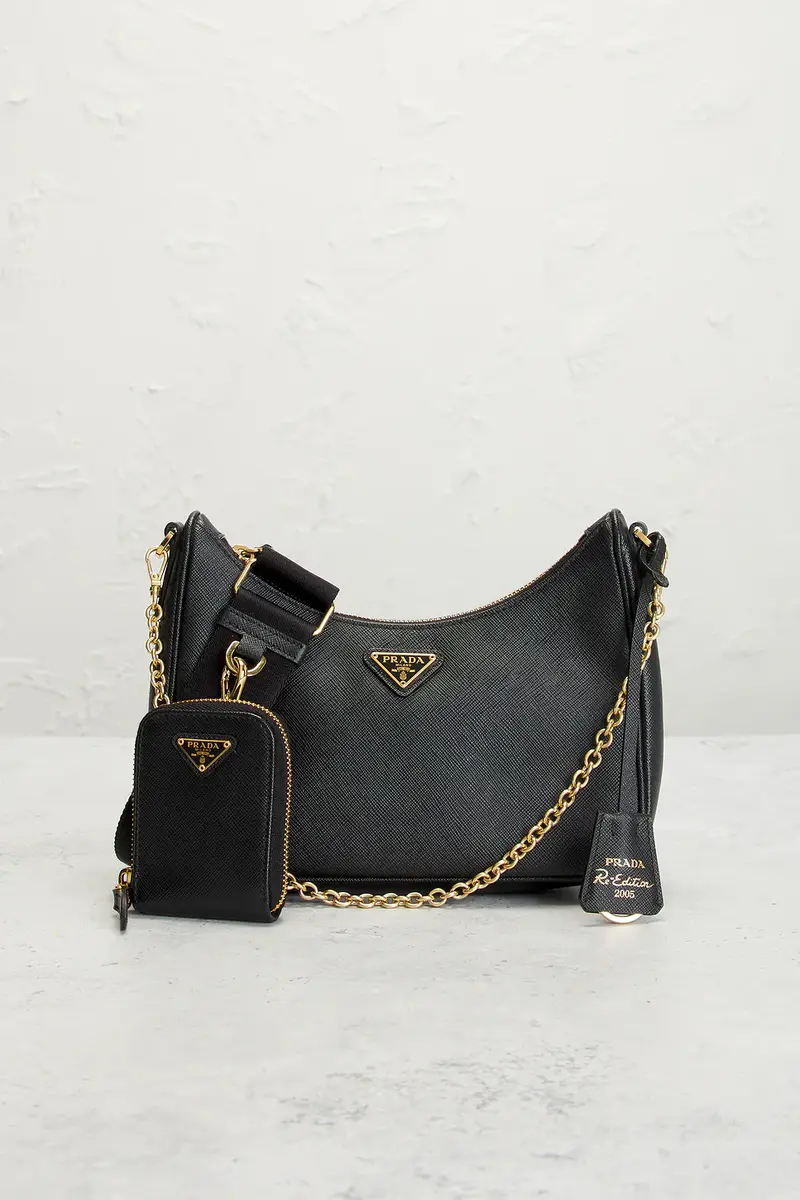Prada Saffiano Re-Edition 2005 Shoulder Bag | Thumbnail 2 Prada Saffiano Re-Edition 2005 Shoulder Bag | Thumbnail 2