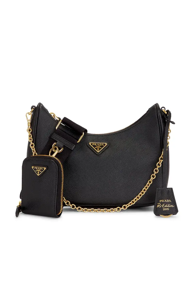 Prada Saffiano Re-Edition 2005 Shoulder Bag | Image 1 Prada Saffiano Re-Edition 2005 Shoulder Bag | Image 1