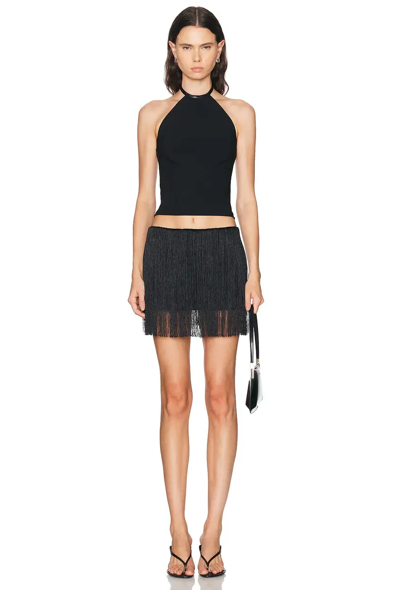 Mimchik Fringe Mini Skirt | Thumbnail 5 Mimchik Fringe Mini Skirt | Thumbnail 5
