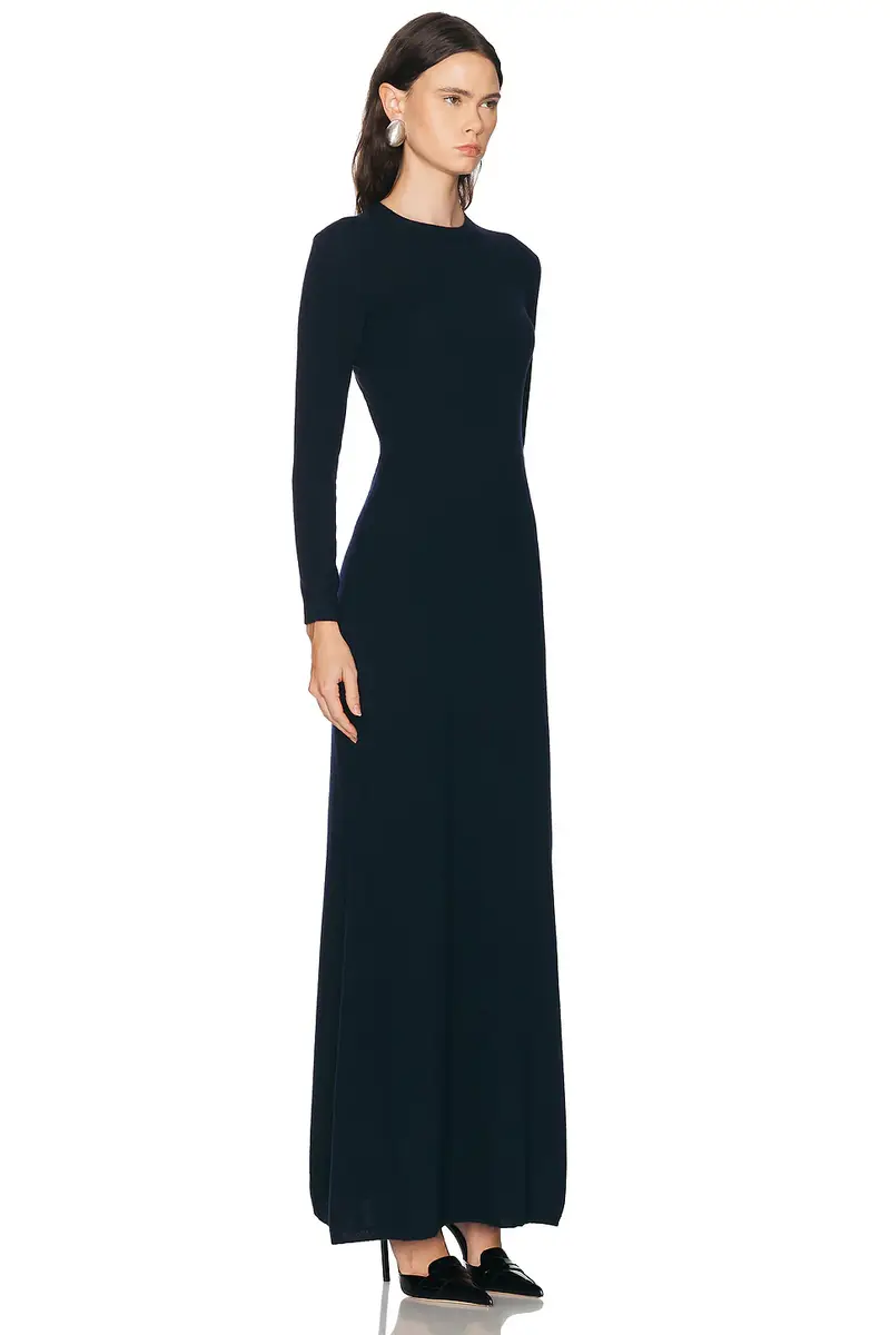 Tom Ford Cashmere Silk Long Crewneck Dress | Thumbnail 2