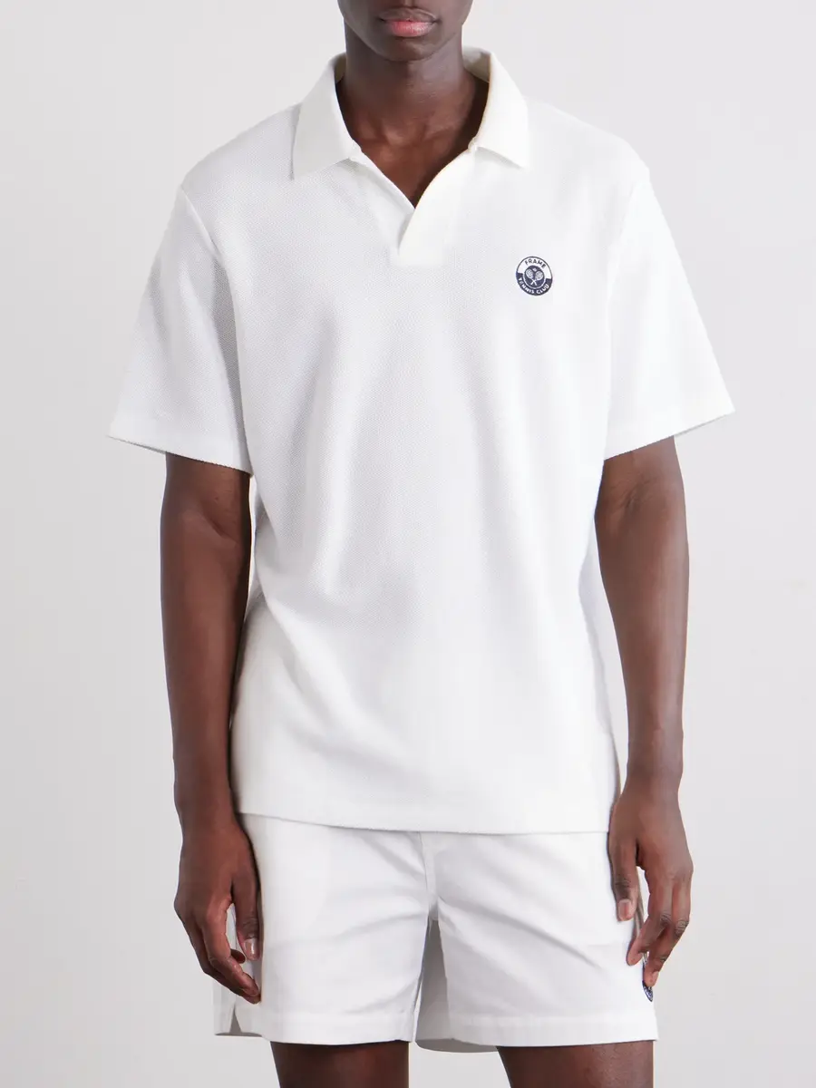 Frame Logo-Embroidered Cotton-Piqué Polo Shirt - Men | Thumbnail 3 Frame Logo-Embroidered Cotton-Piqué Polo Shirt - Men | Thumbnail 3