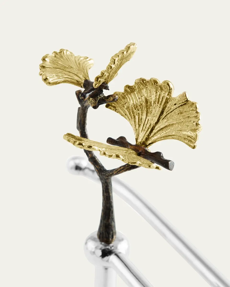 Michael Aram Butterfly Ginkgo Fingertip Towel Stand | Thumbnail 4