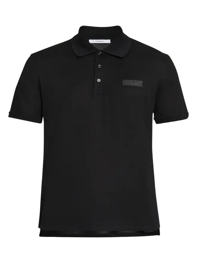 Men's Grosgrain Label Pique Polo Shirt Men's Grosgrain Label Pique Polo Shirt