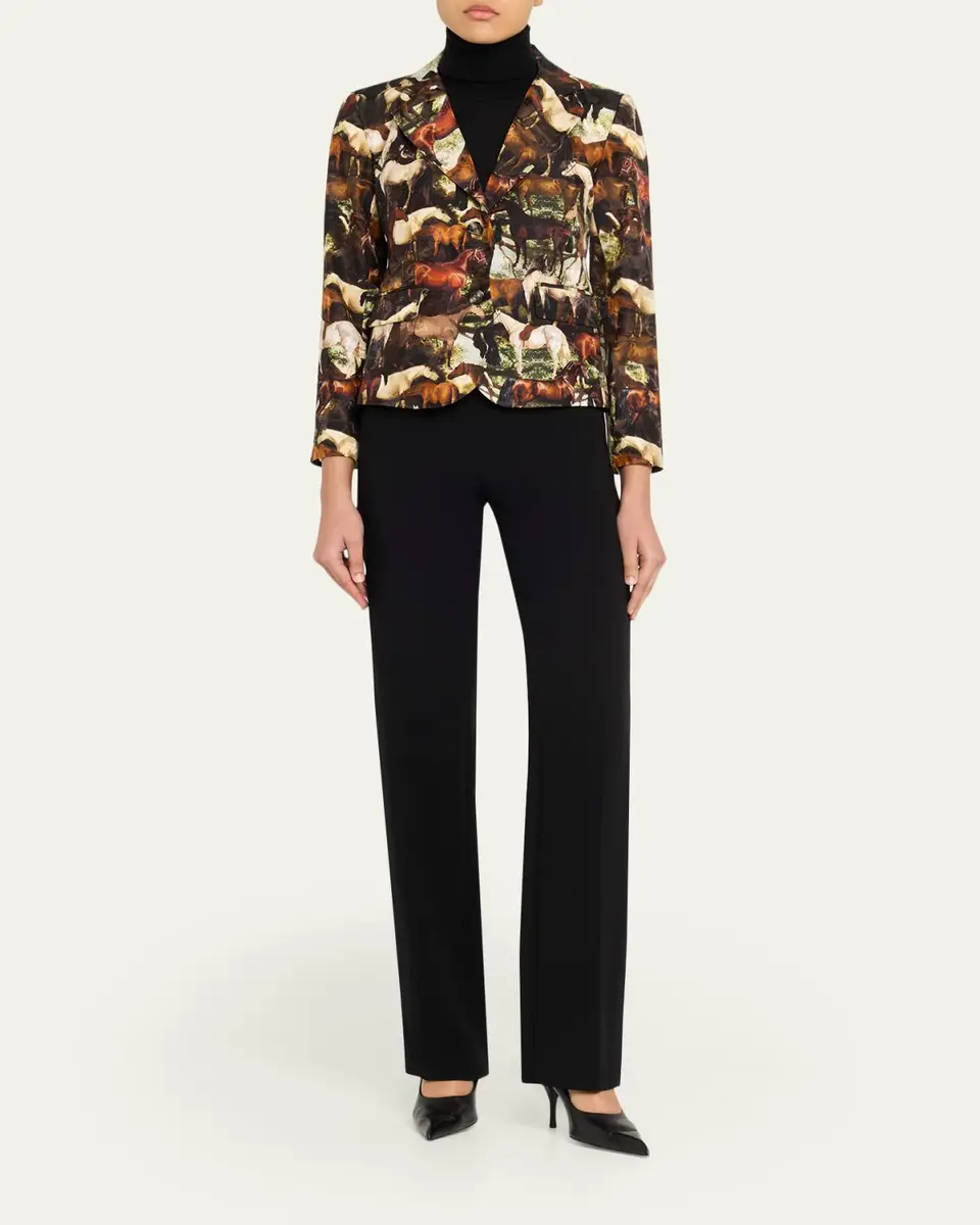 Libertine Take The Reins Silk Single-Breasted Jacket | Thumbnail 2 Libertine Take The Reins Silk Single-Breasted Jacket | Thumbnail 2