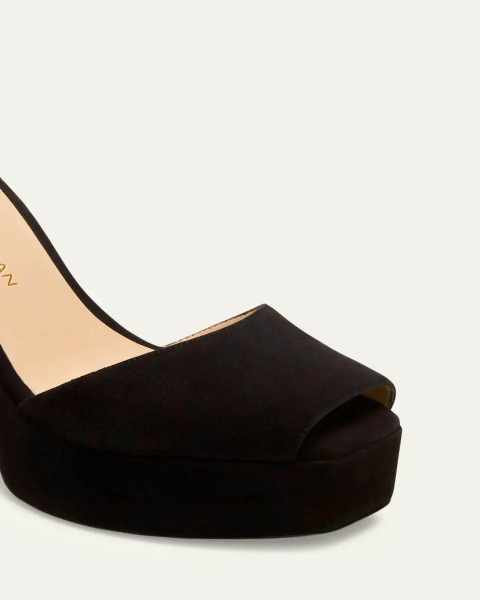 Stuart Weitzman 110mm Sabrina Suede Platform Sandals | Thumbnail 4 Stuart Weitzman 110mm Sabrina Suede Platform Sandals | Thumbnail 4