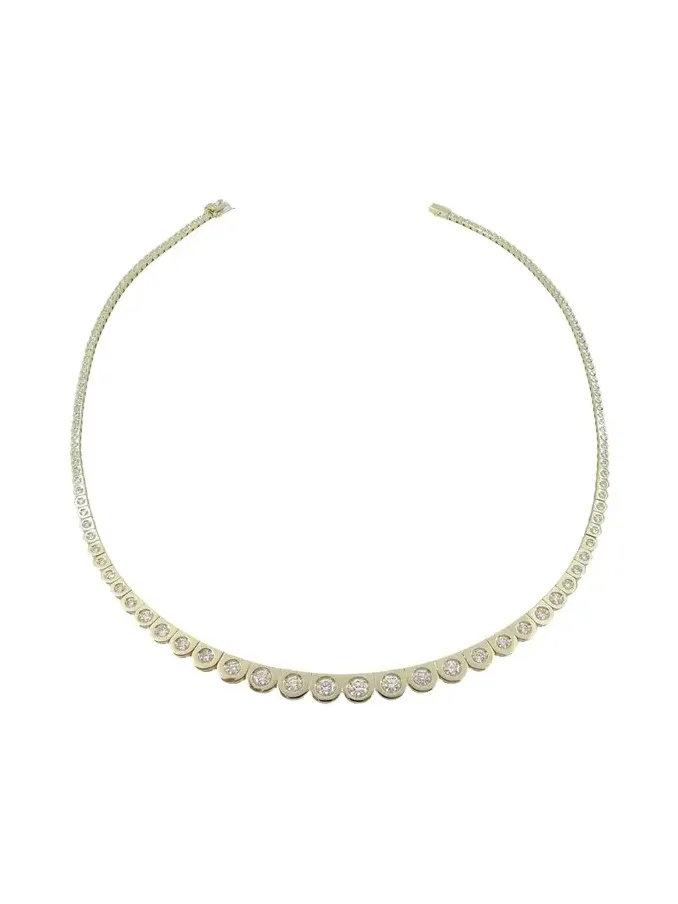LEGGO 2.0 Riviere Diamond Tennis Necklace LEGGO 2.0 Riviere Diamond Tennis Necklace